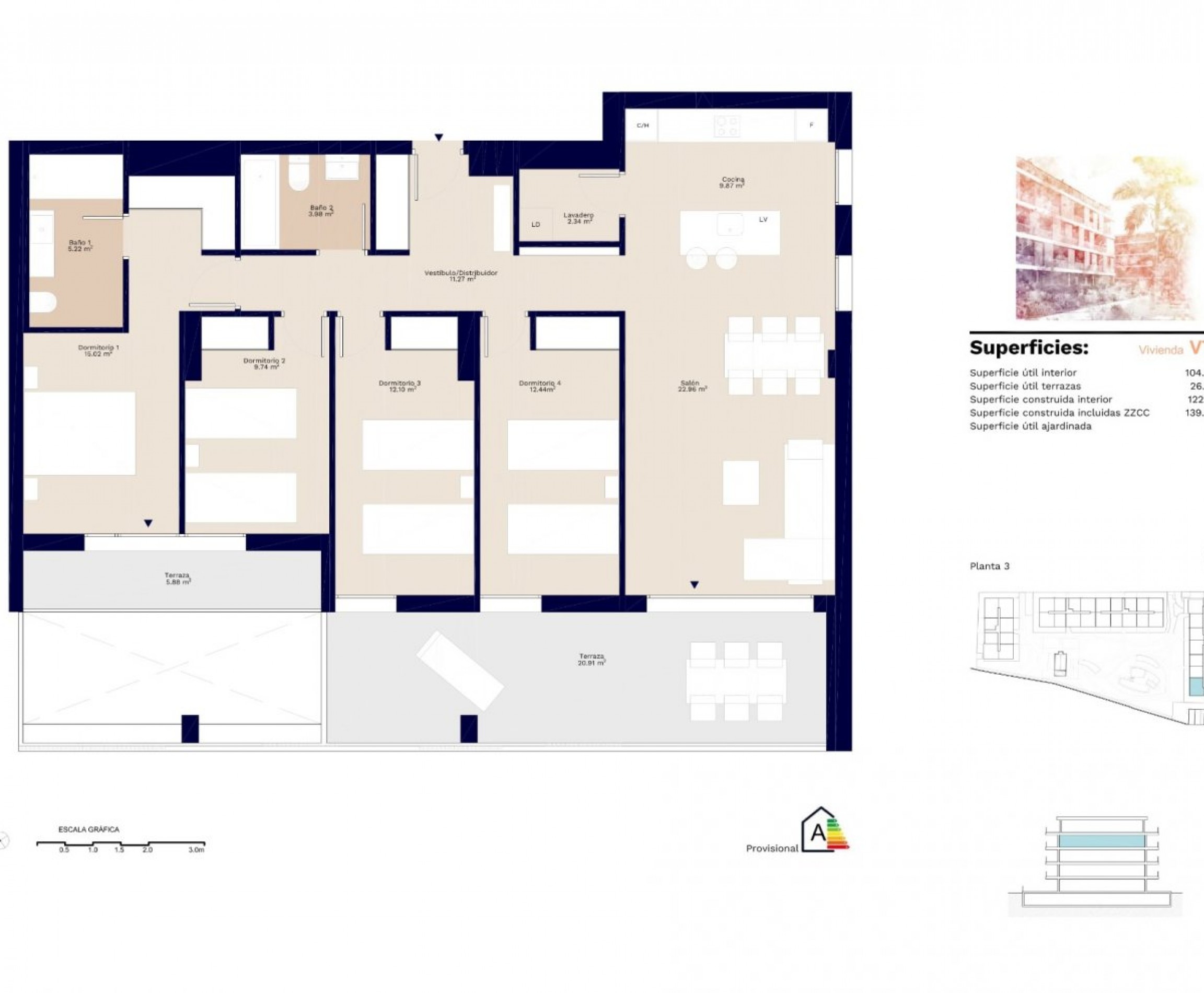 Nueva construcción  - Ático - Denia - Costa Blanca North