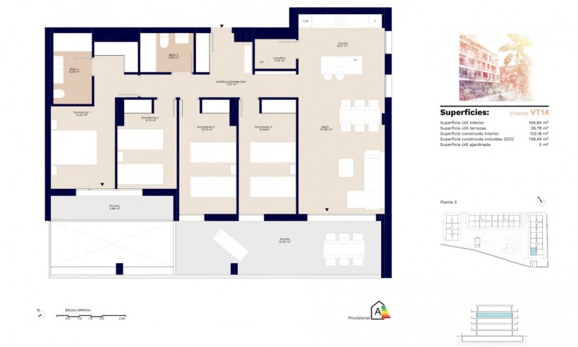 Nueva construcción  - Ático - Denia - Costa Blanca North