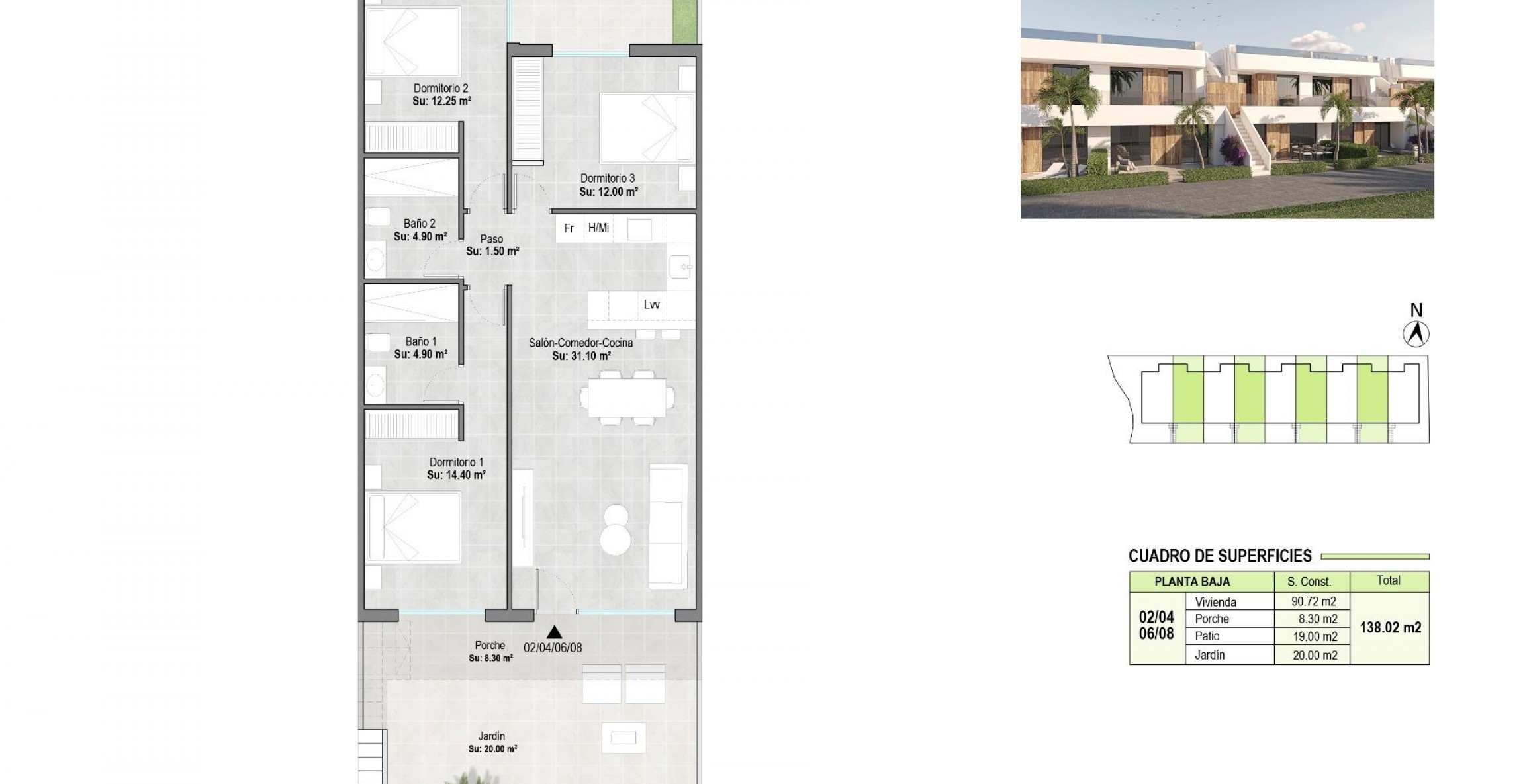 Nueva construcción  - Bungaló - Alhama De Murcia - Costa Calida - Inland