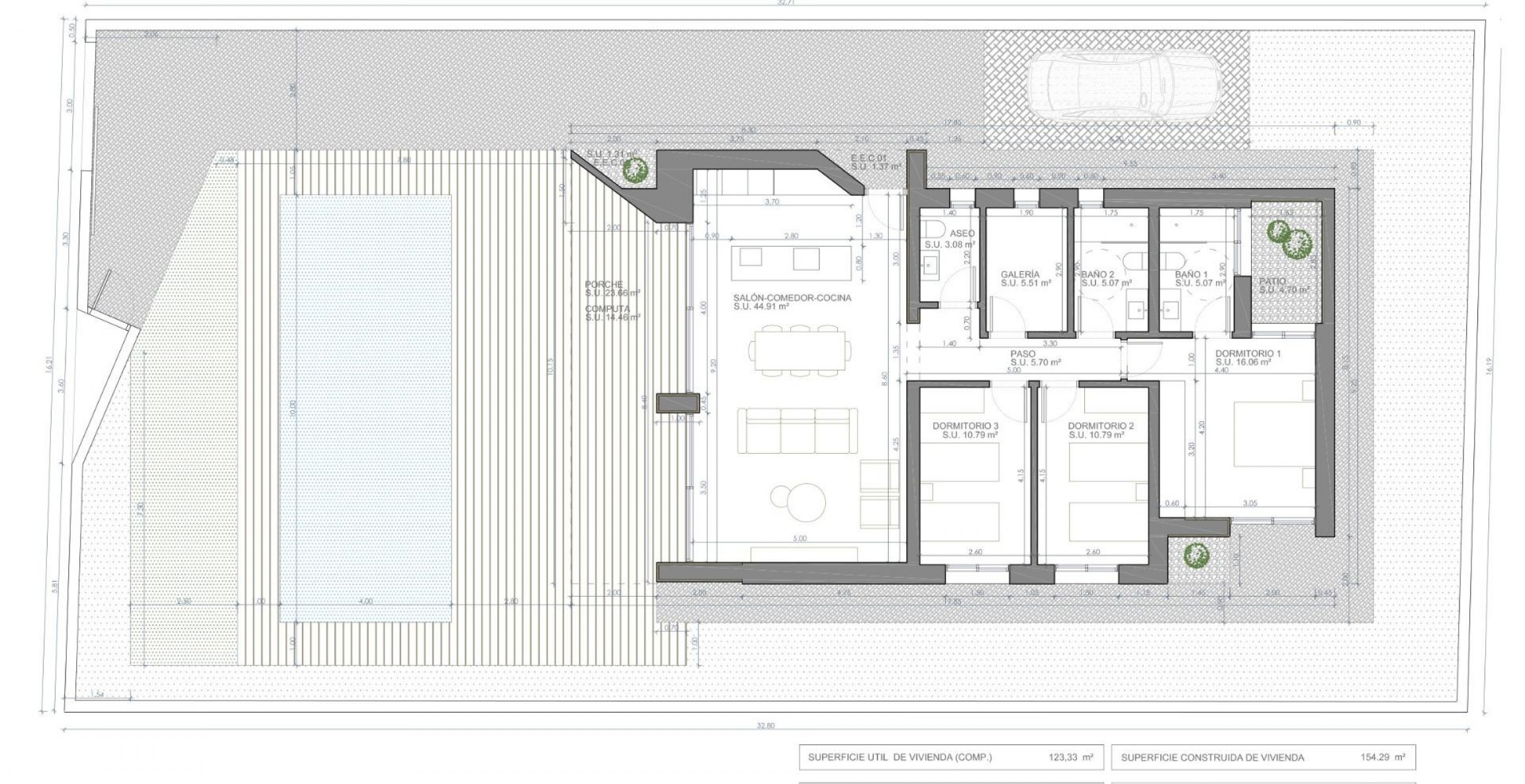 Nueva construcción  - Villa - Aspe - Costa Blanca North - Inland