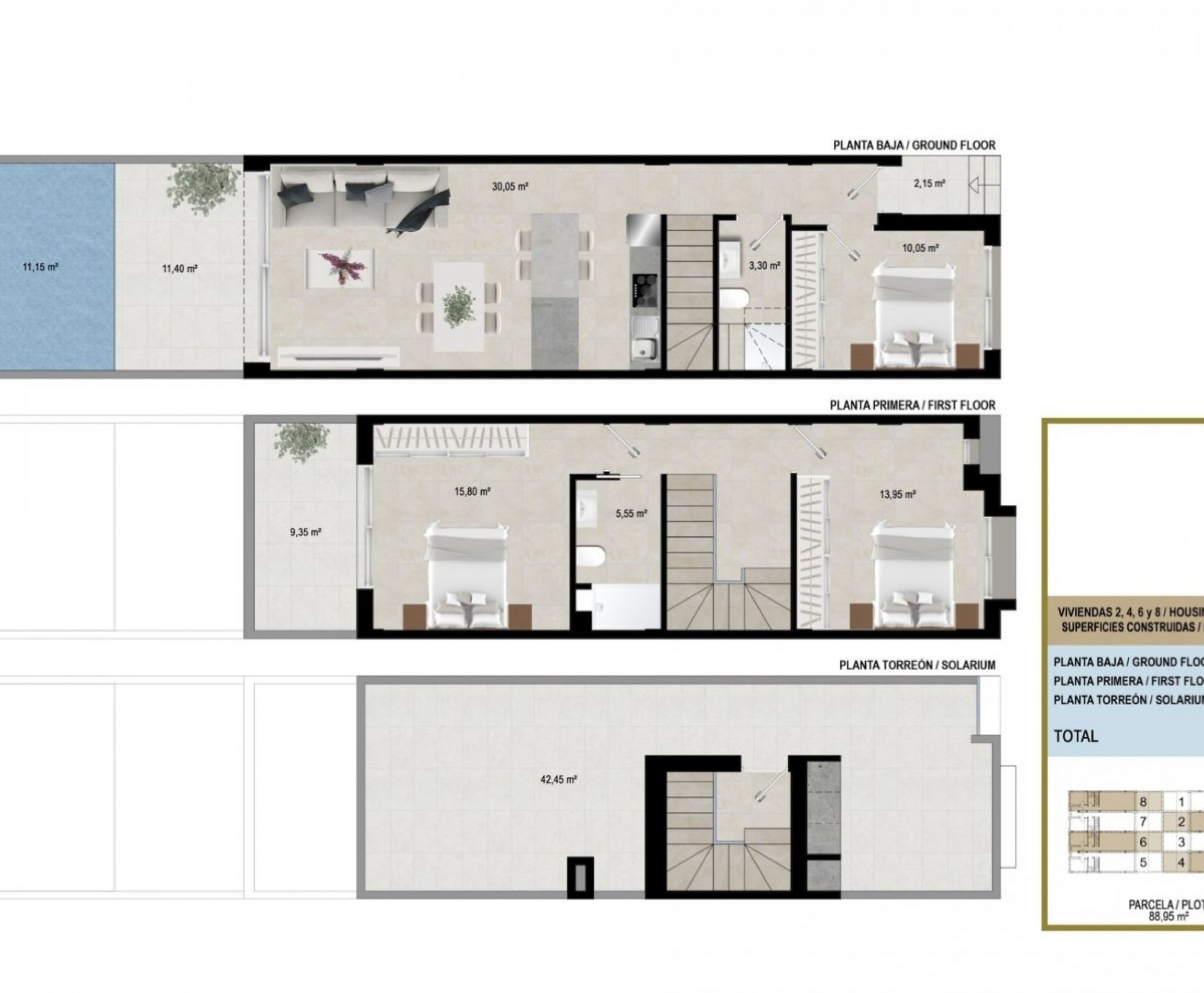 Nueva construcción  - Town House - San Javier - Costa Calida