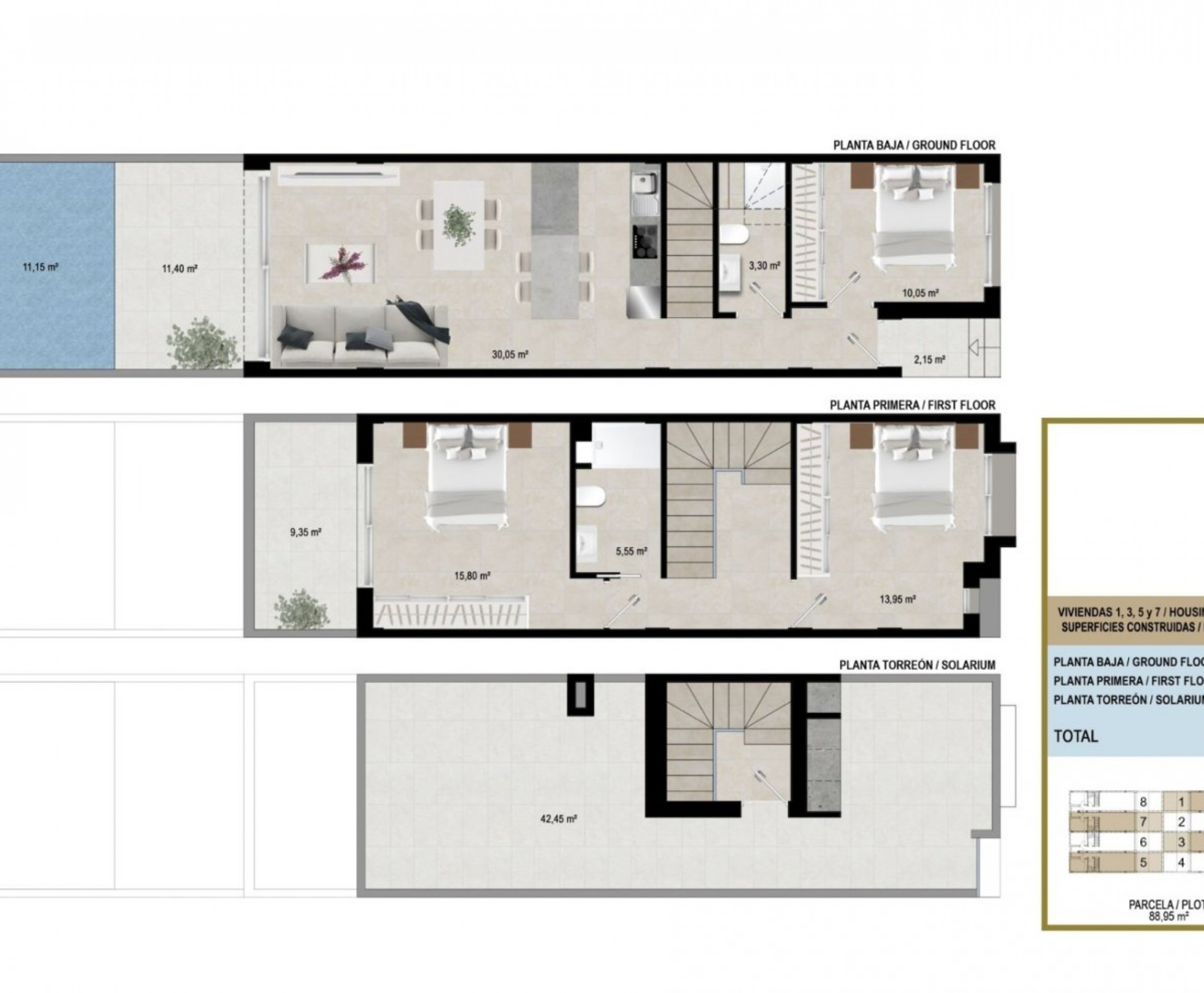 Nueva construcción  - Town House - San Javier - Costa Calida