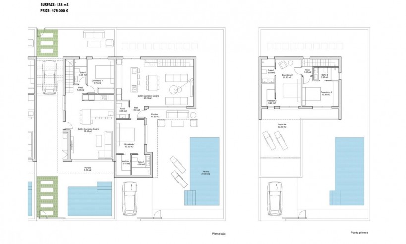 Nueva construcción  - Villa - San Javier - Costa Calida