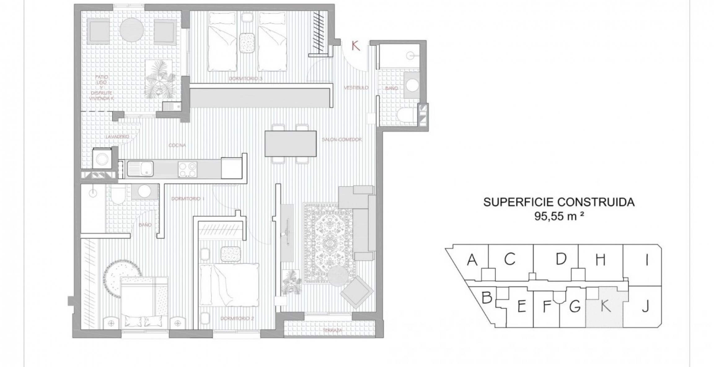 Nueva construcción  - Apartment - Alcantarilla - Costa Calida - Inland