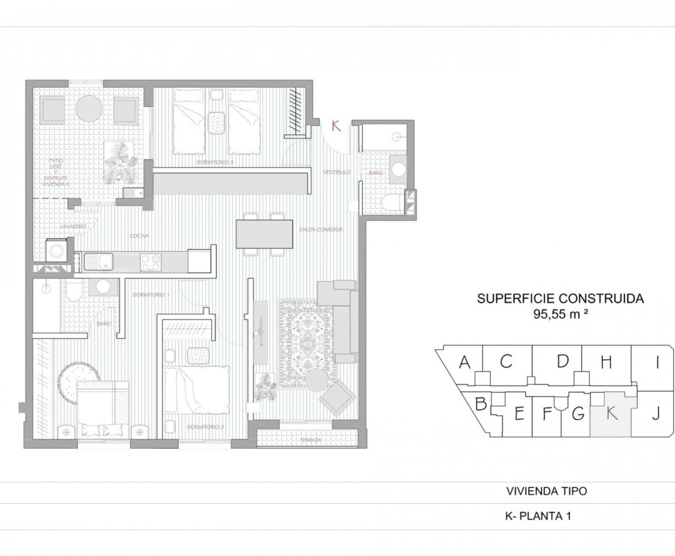 Nueva construcción  - Apartment - Alcantarilla - Costa Calida - Inland