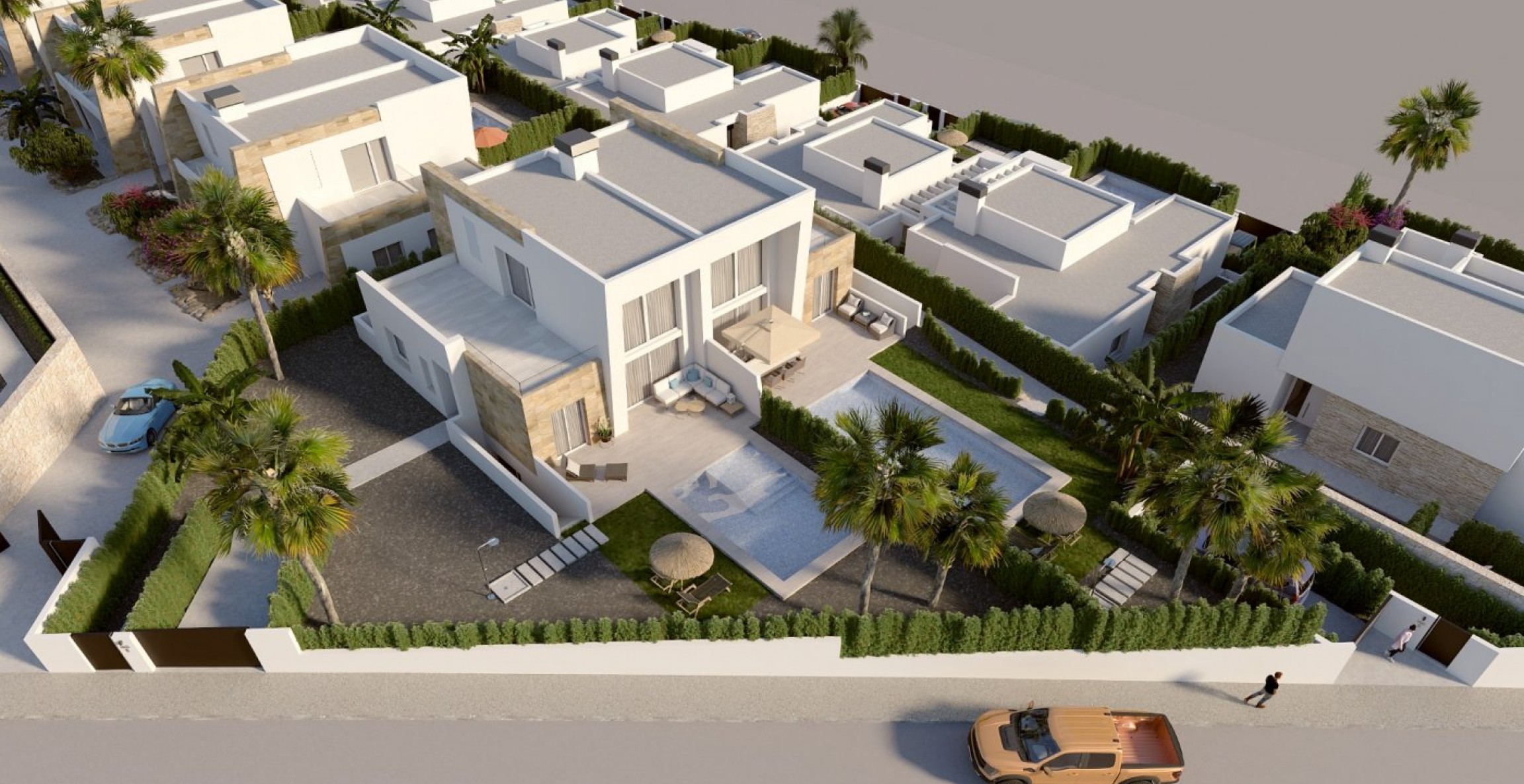 Nueva construcción  - Villa - Algorfa - Costa Blanca South