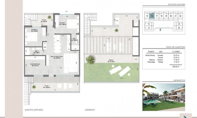 Nueva construcción  - Bungaló - San Pedro del Pinatar - Costa Calida