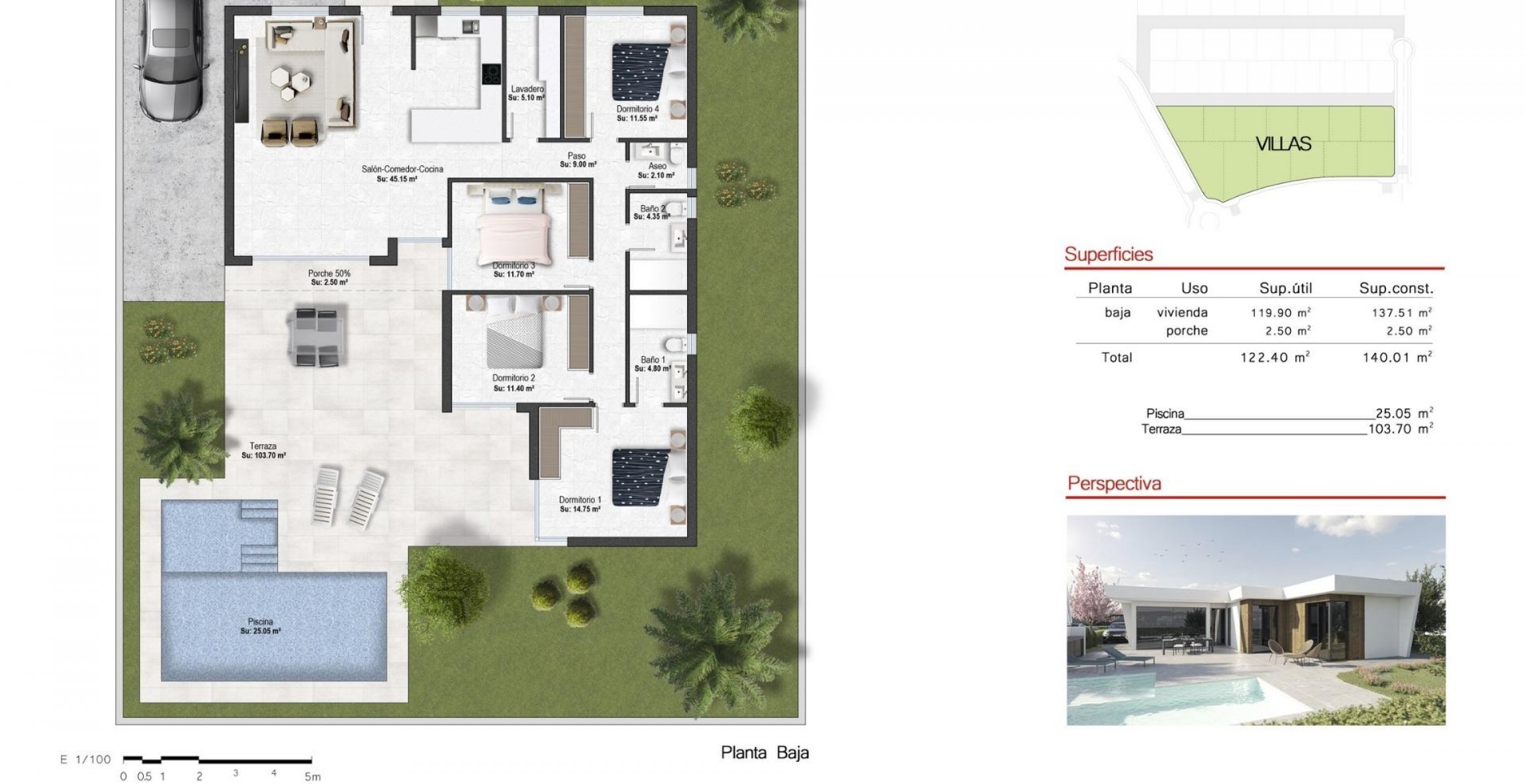 Nueva construcción  - Villa - BAÑOS Y MENDIGO - Costa Calida