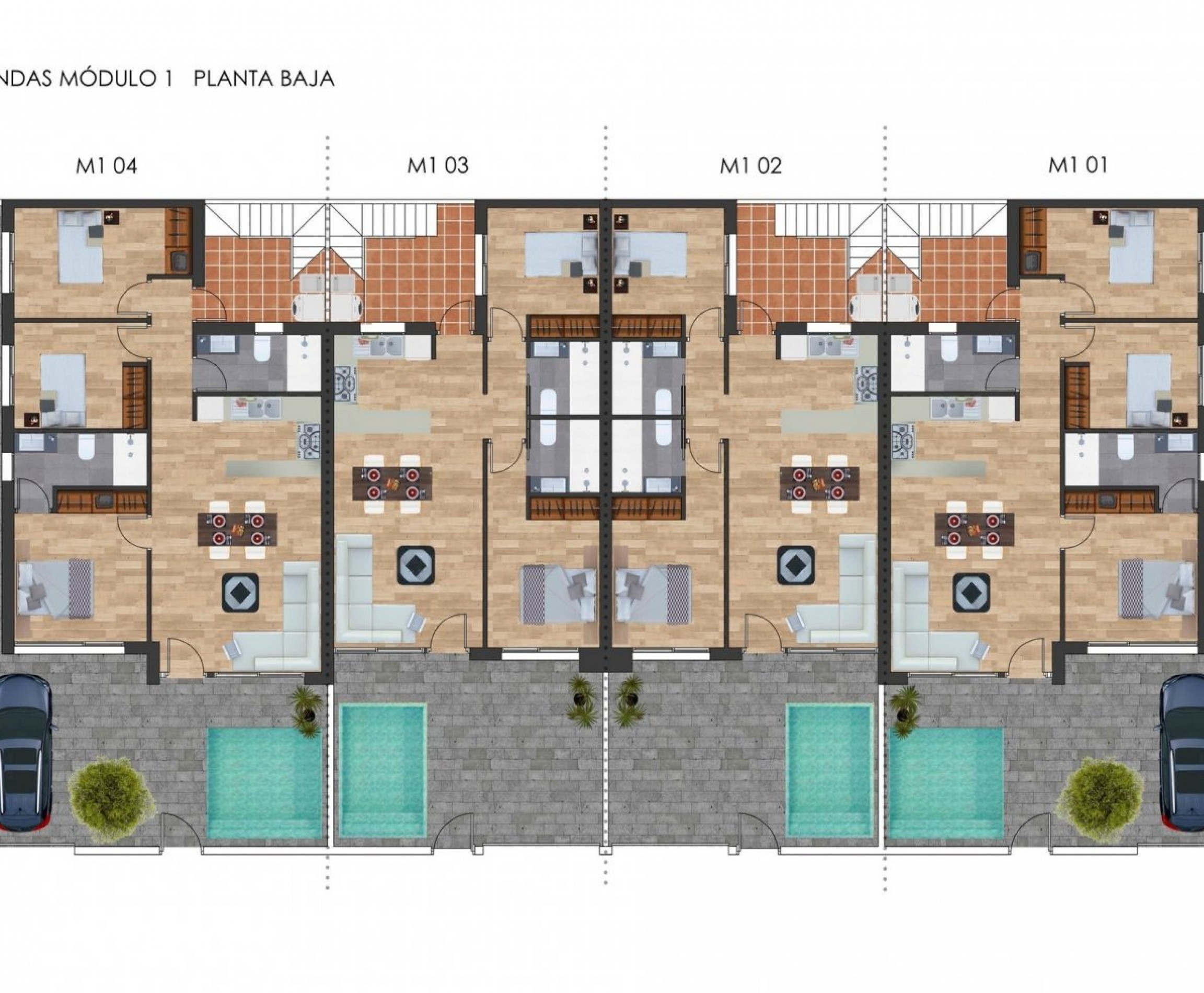 Nueva construcción  - Town House - Torre Pacheco - Costa Calida