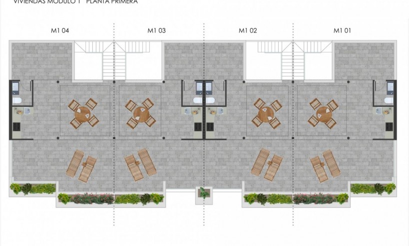 Nueva construcción  - Town House - Torre Pacheco - Costa Calida