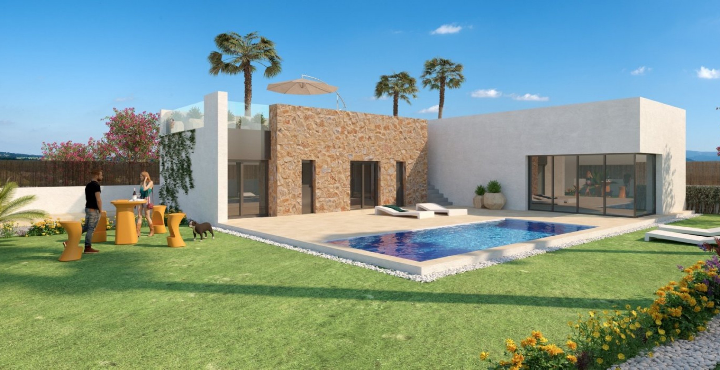 Nueva construcción  - Villa - Algorfa - Costa Blanca South