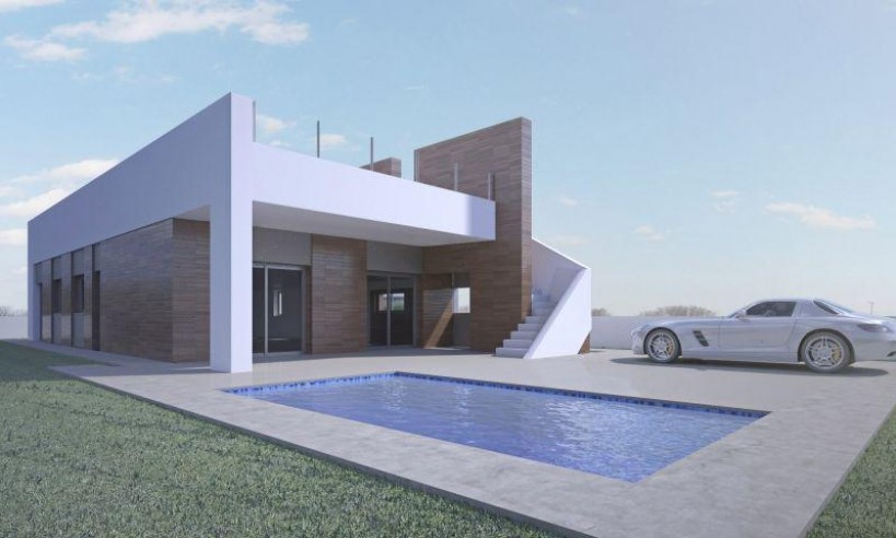 Villa - Nueva construcción  - Aspe - Costa Blanca North - Inland