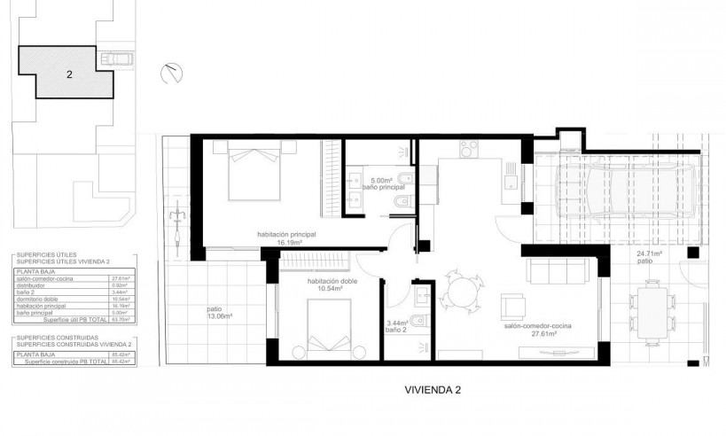 Nueva construcción  - Bungaló - Pilar de la Horadada - PILAR DE LA HORADADA