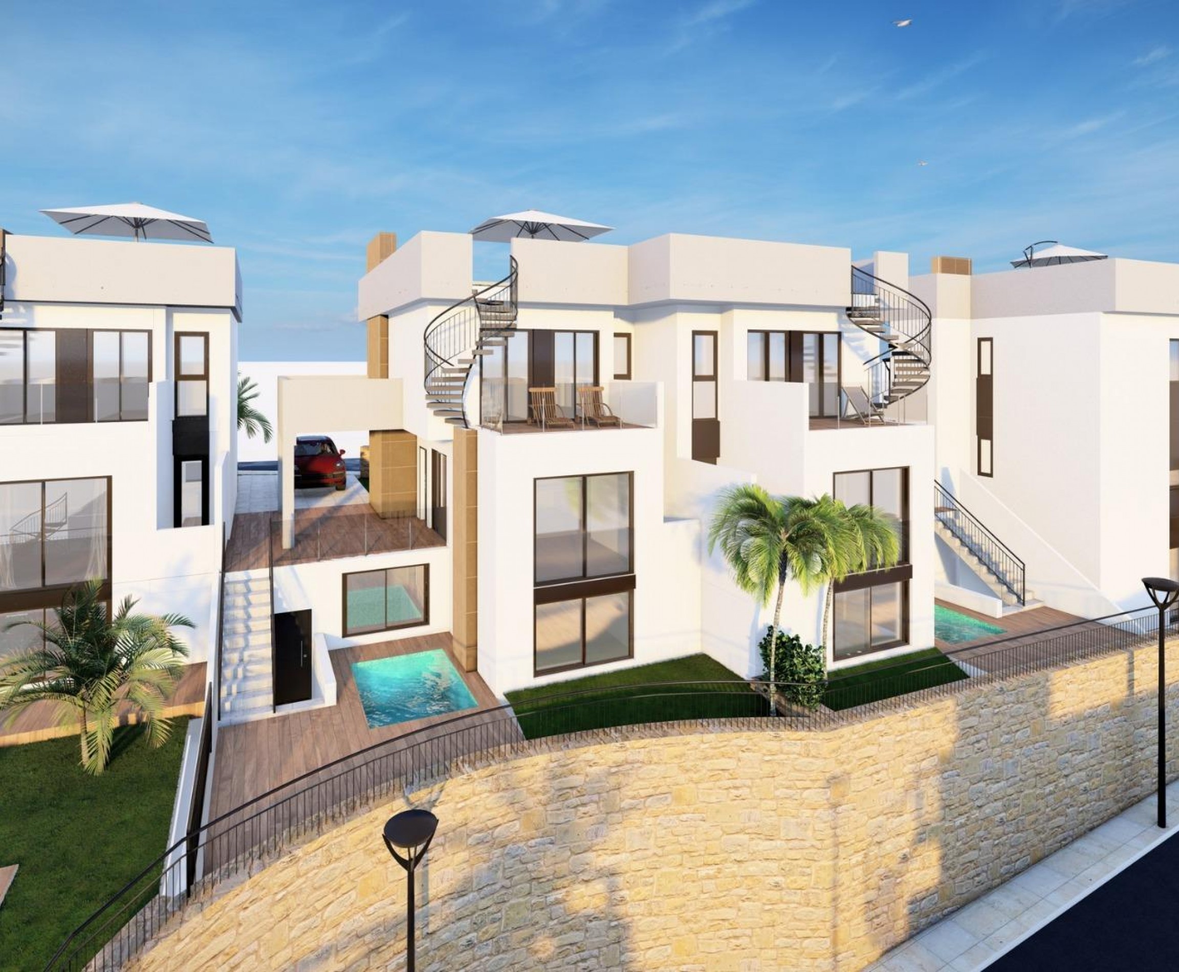 Nueva construcción  - Villa - Algorfa - Costa Blanca South