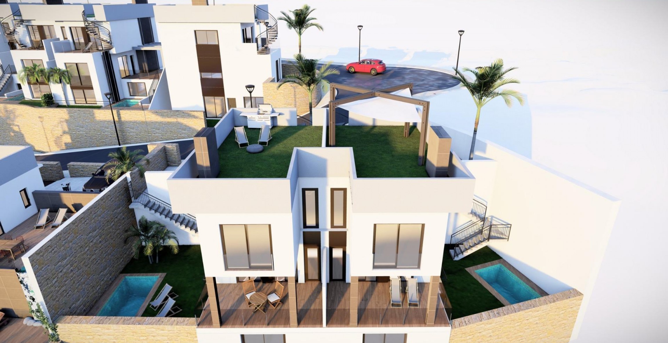 Nueva construcción  - Villa - Algorfa - Costa Blanca South