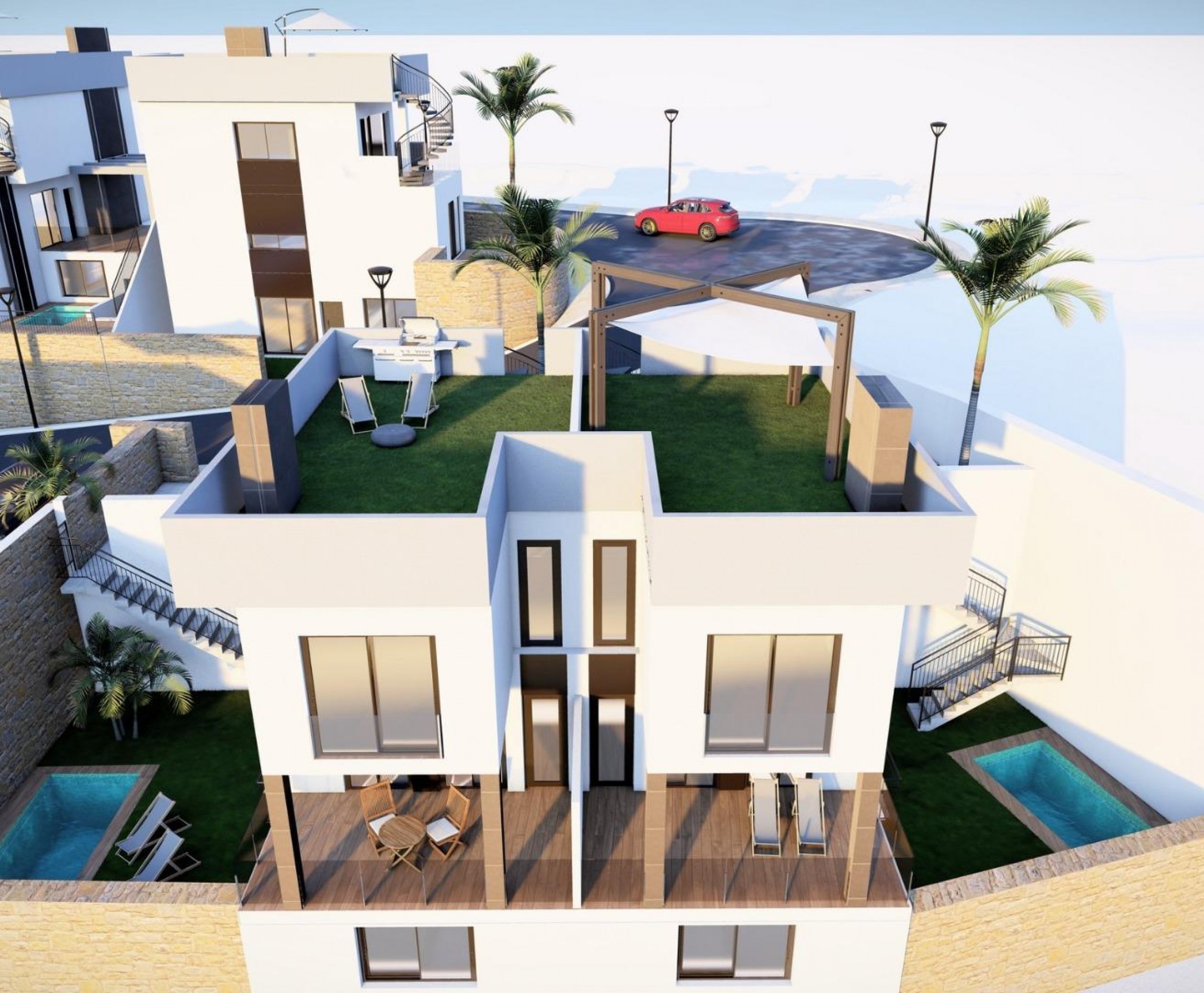 Nueva construcción  - Villa - Algorfa - Costa Blanca South