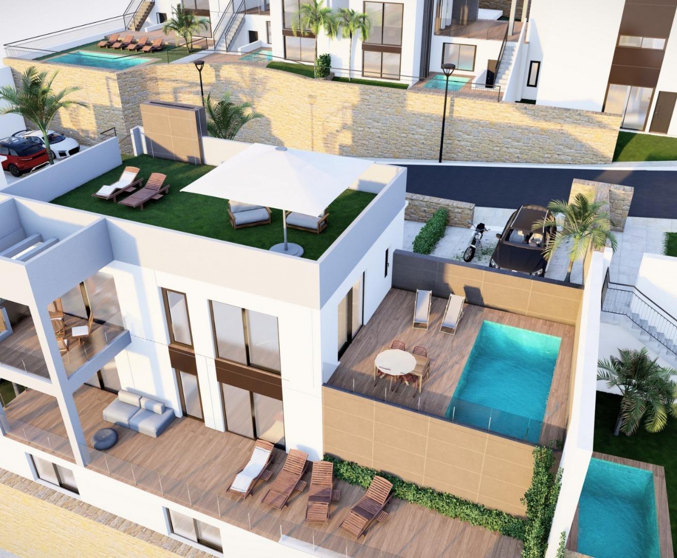 Nueva construcción  - Villa - Algorfa - Costa Blanca South