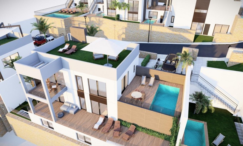 Nueva construcción  - Villa - Algorfa - Costa Blanca South