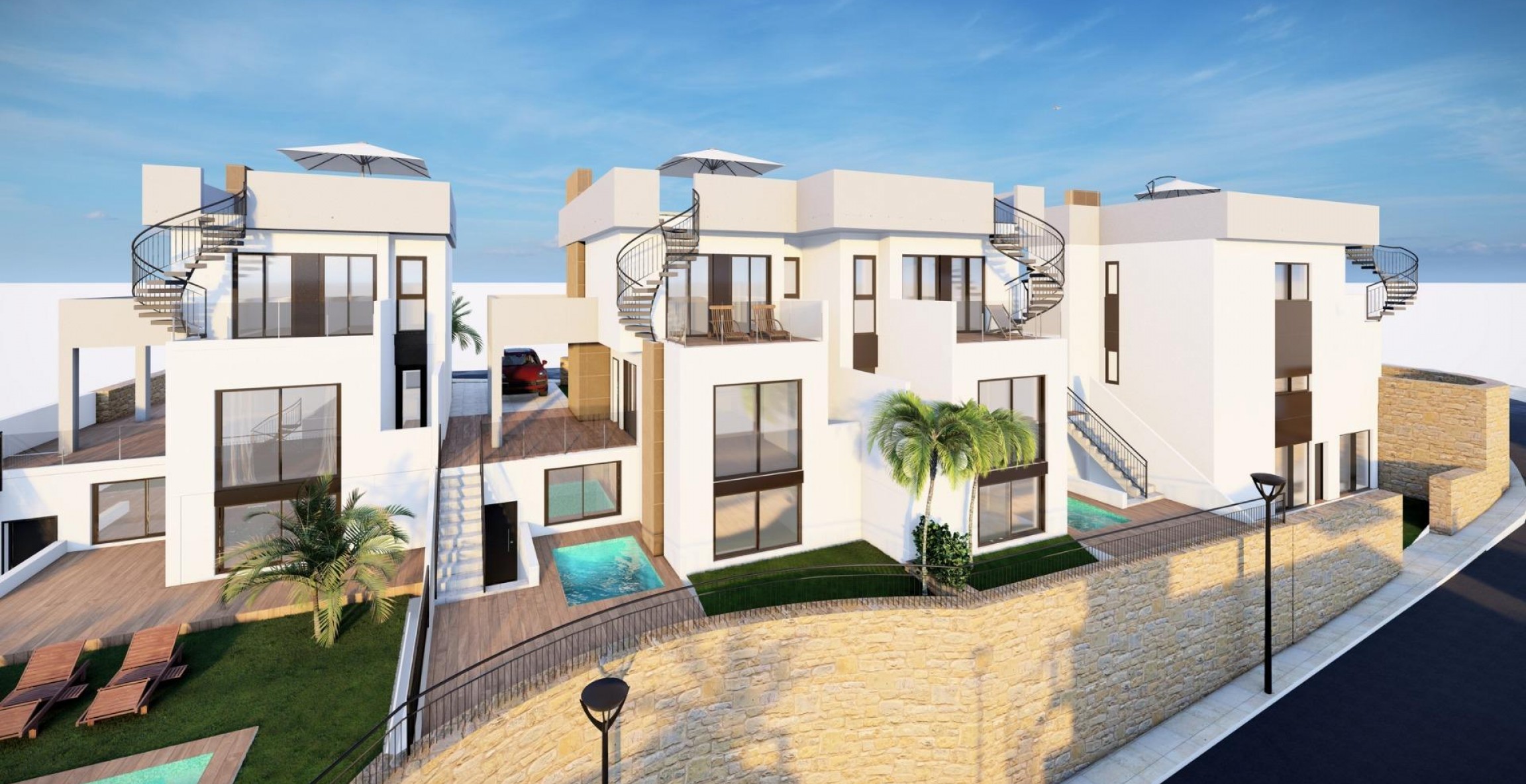 Nueva construcción  - Villa - Algorfa - Costa Blanca South