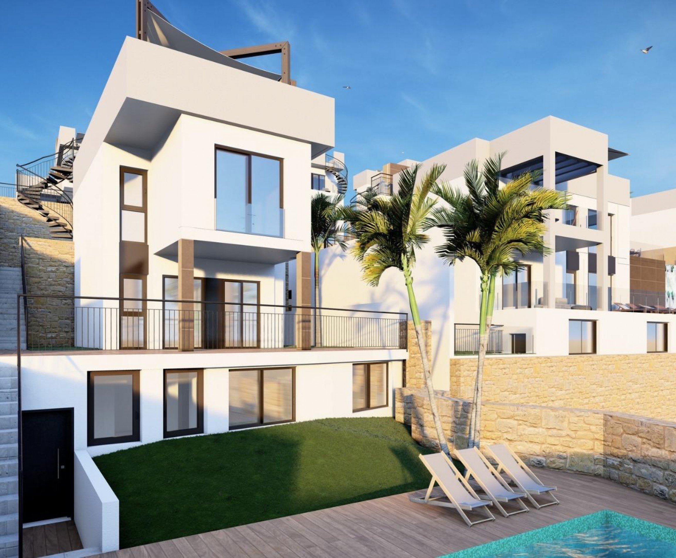 Nueva construcción  - Villa - Algorfa - Costa Blanca South