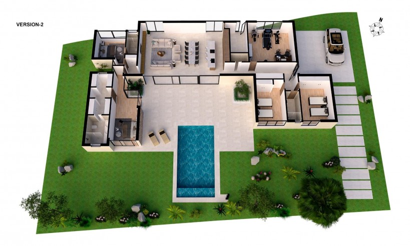 Nueva construcción  - Villa - BAOS Y MENDIGO - Altaona Golf And Country Village