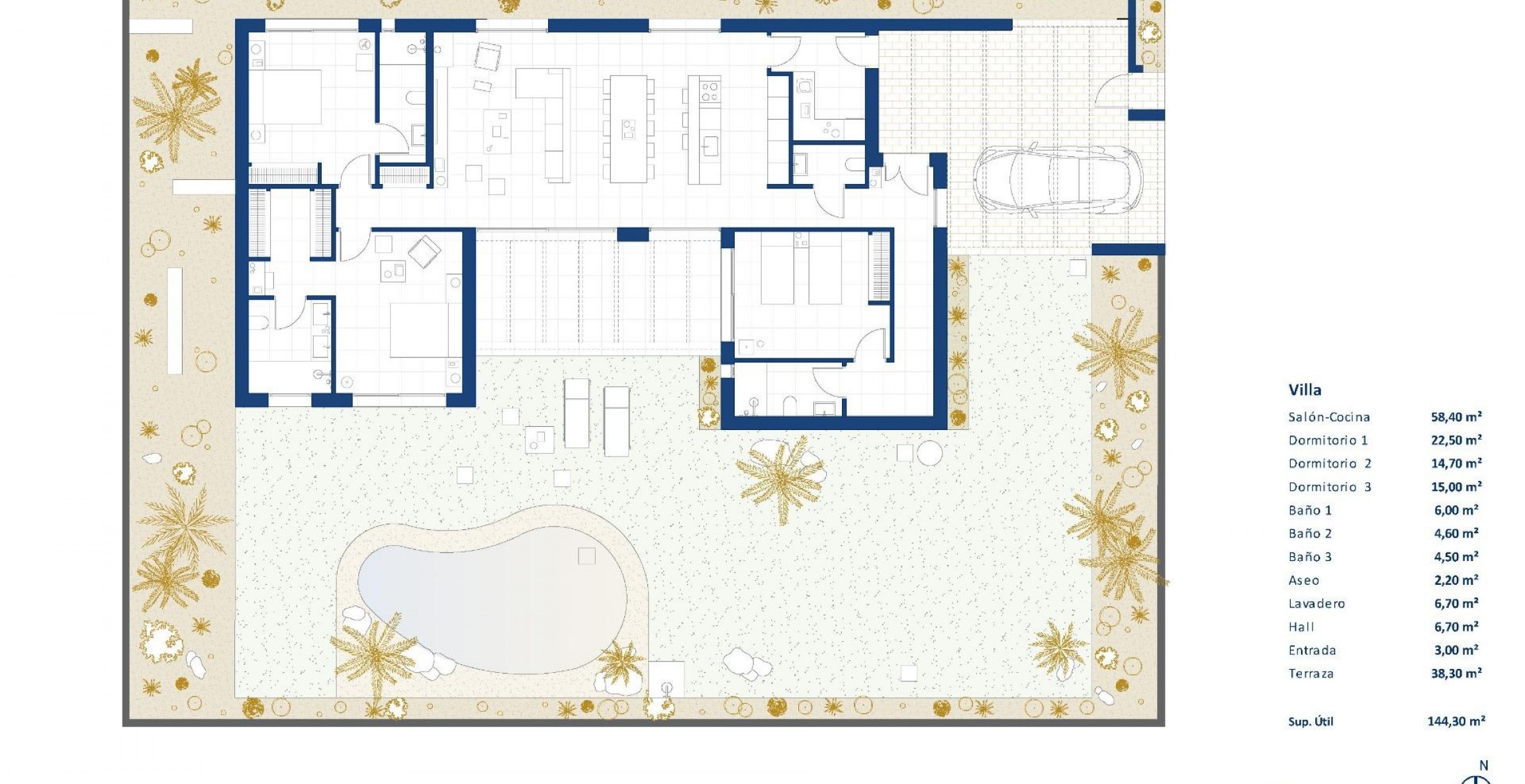 Nueva construcción  - Villa - BAOS Y MENDIGO - Altaona Golf And Country Village