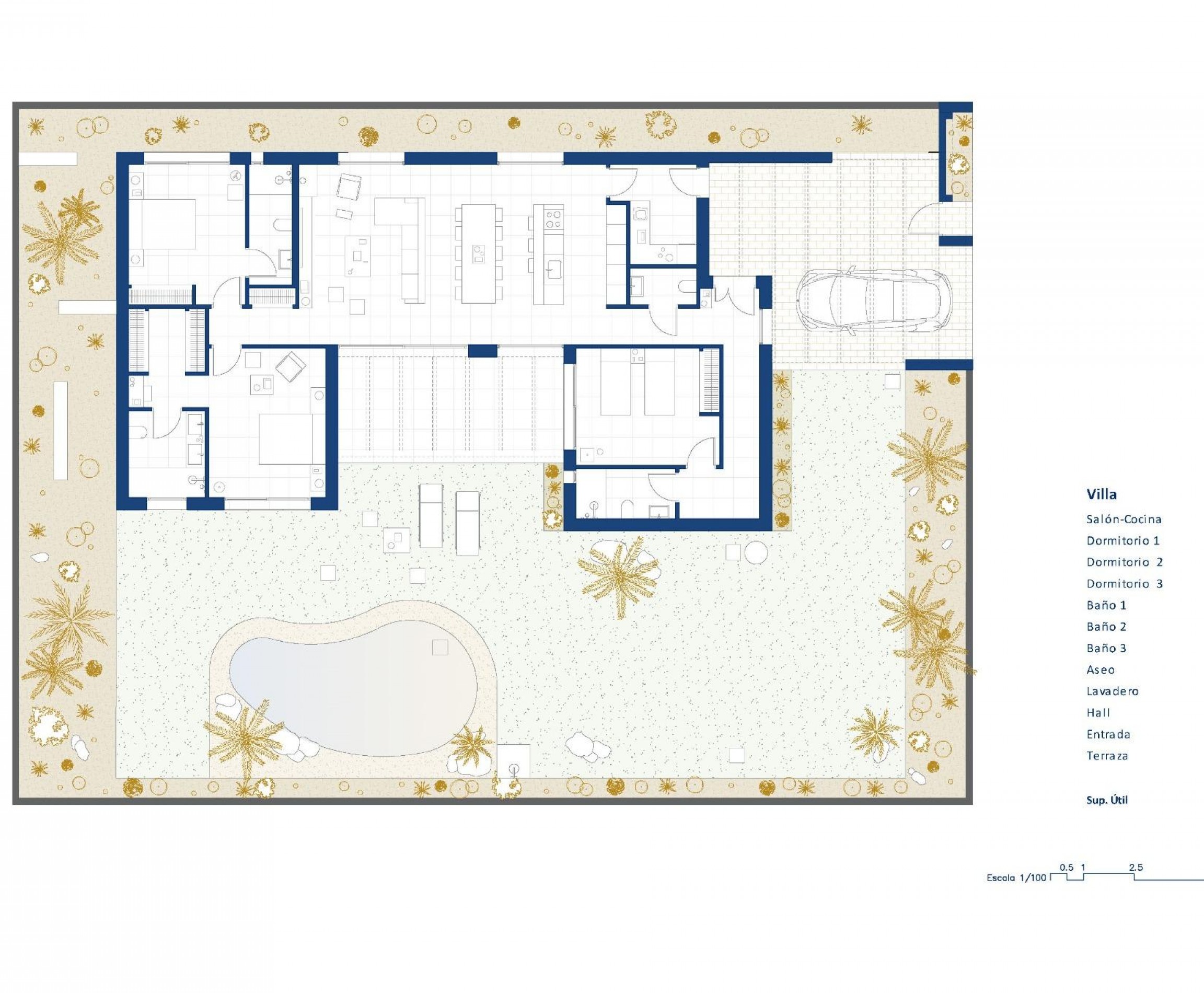 Nueva construcción  - Villa - BAOS Y MENDIGO - Altaona Golf And Country Village