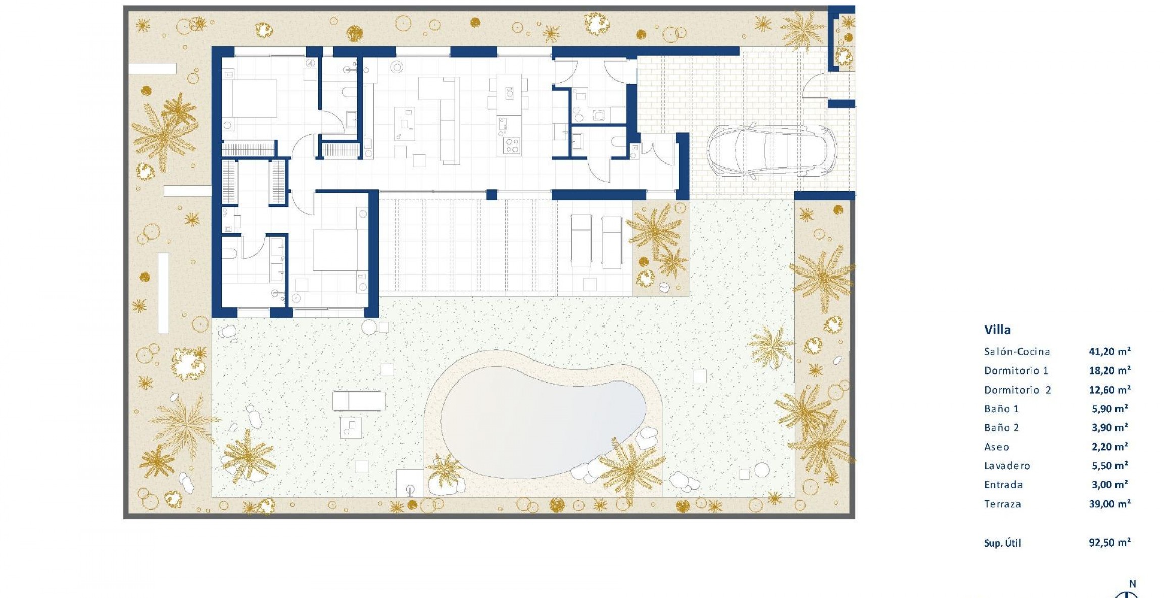 Nueva construcción  - Villa - BAOS Y MENDIGO - Altaona Golf And Country Village