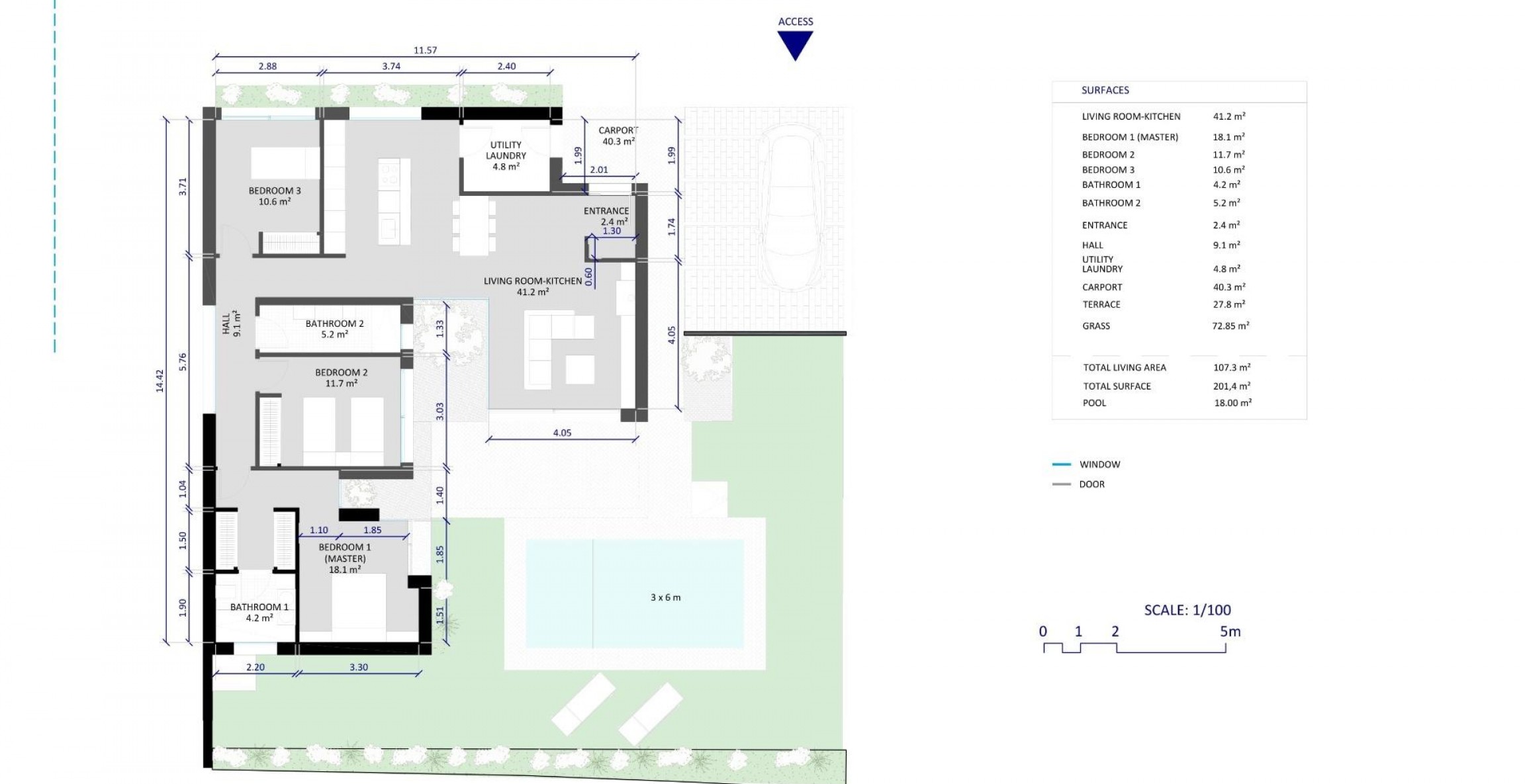 Nybyggnation - Villa - BAOS Y MENDIGO - Altaona Golf And Country Village