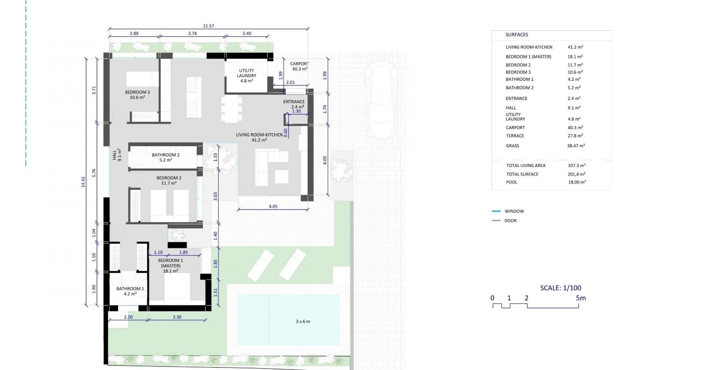 Nueva construcción  - Villa - BAOS Y MENDIGO - Altaona Golf And Country Village