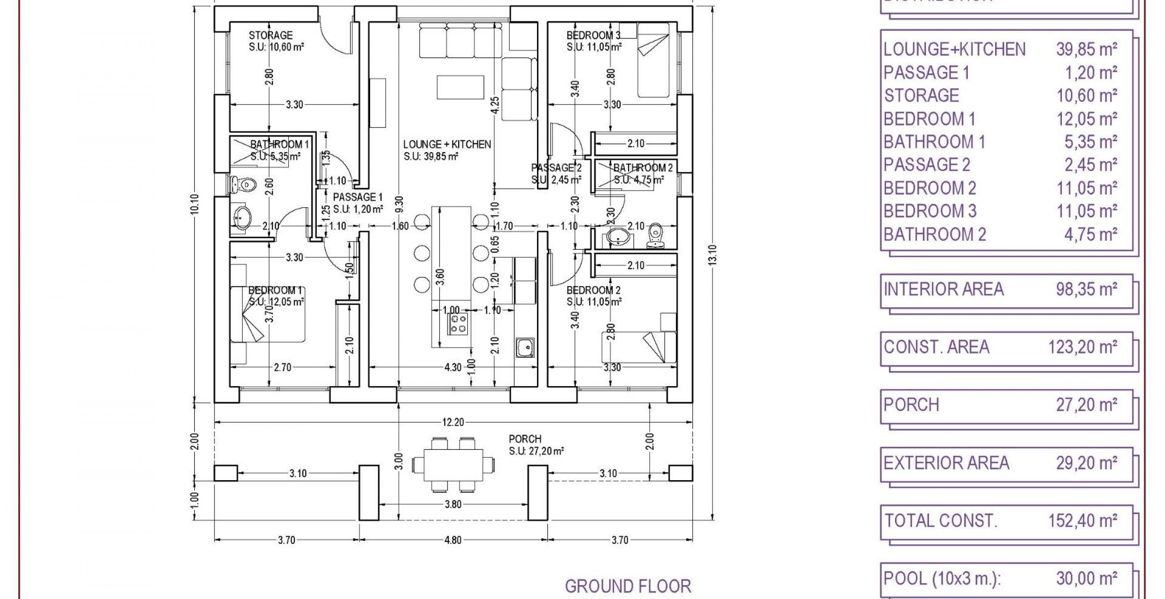 Nueva construcción  - Villa - Pinoso - Campo