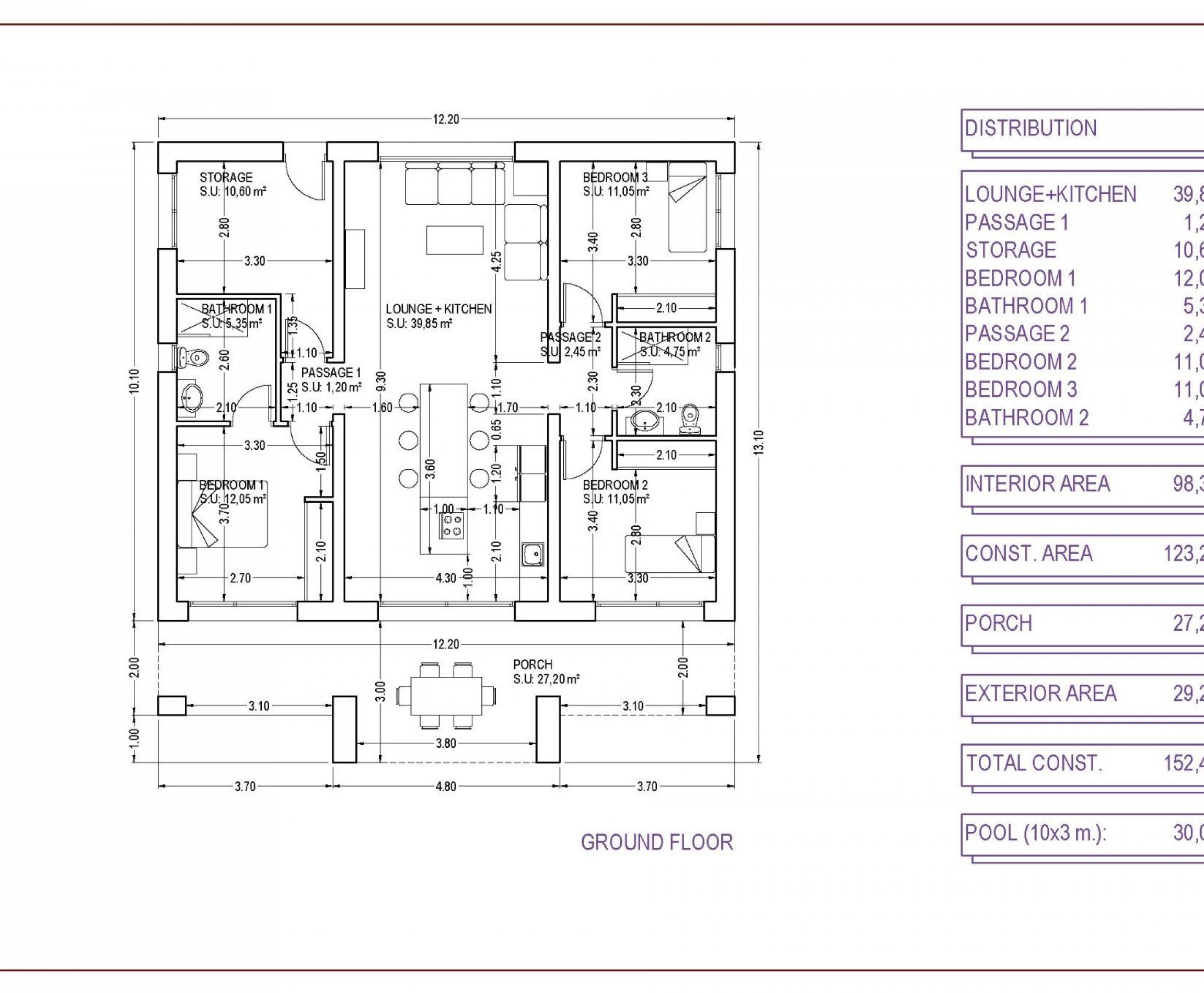 Nueva construcción  - Villa - Pinoso - Campo