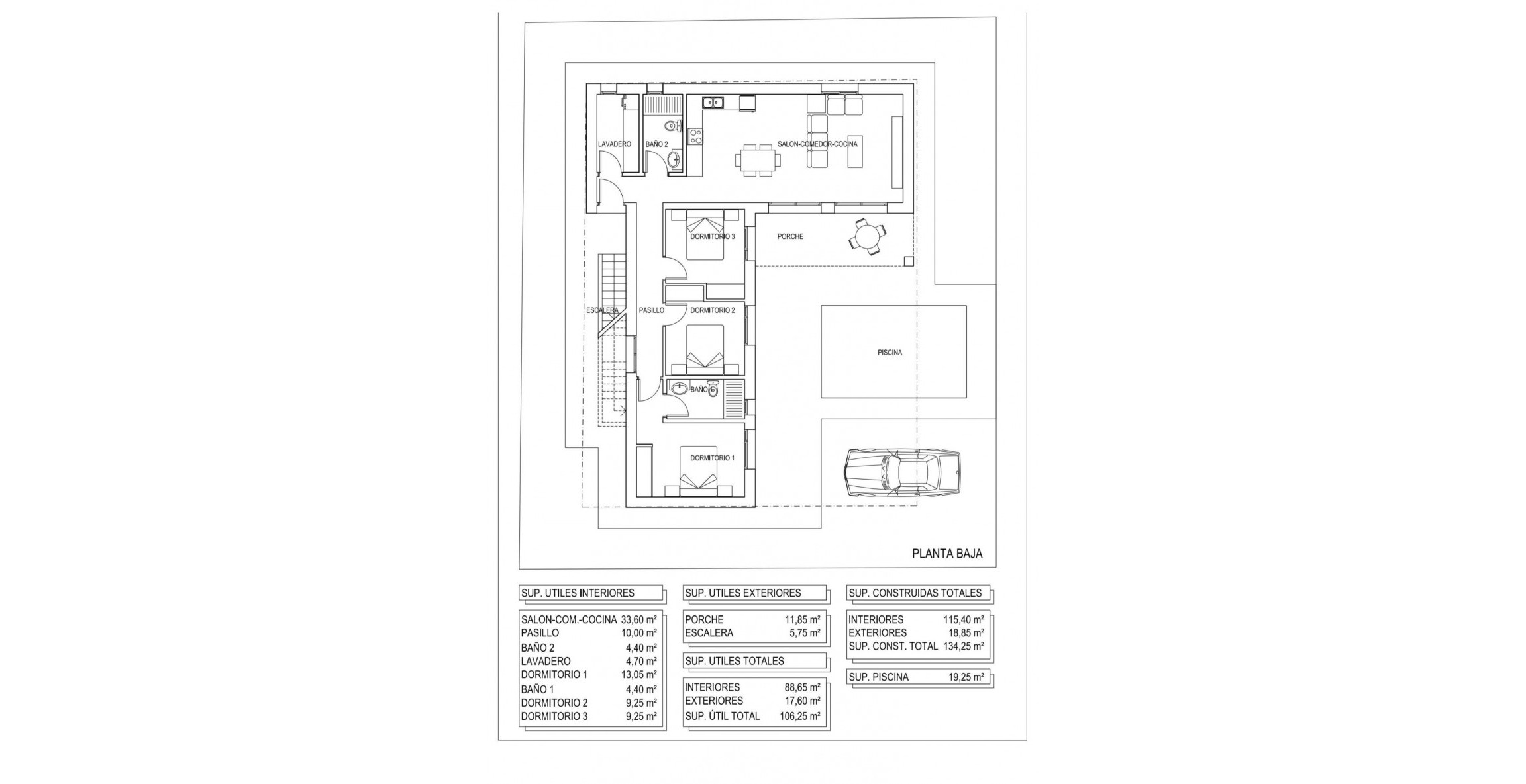 Nueva construcción  - Villa - Pinoso - Campo