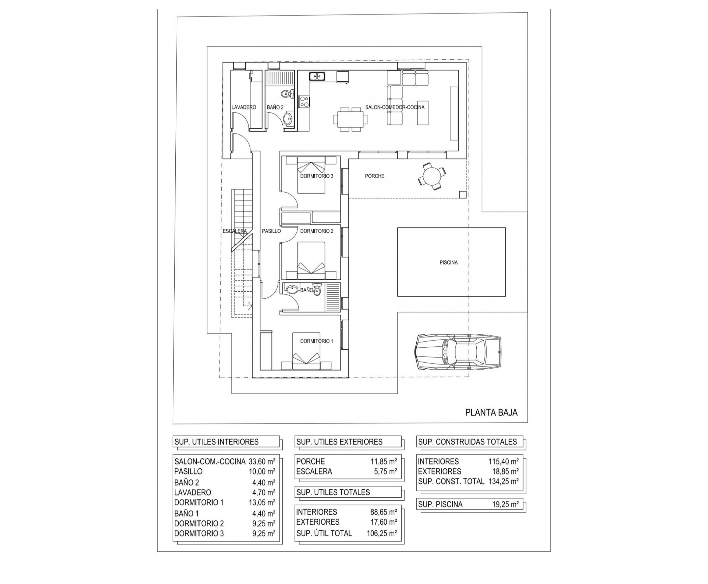 Nueva construcción  - Villa - Pinoso - Campo