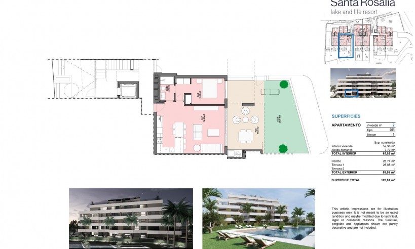 Nueva construcción  - Apartment - Torre Pacheco - Santa Rosalia Lake And Life Resort