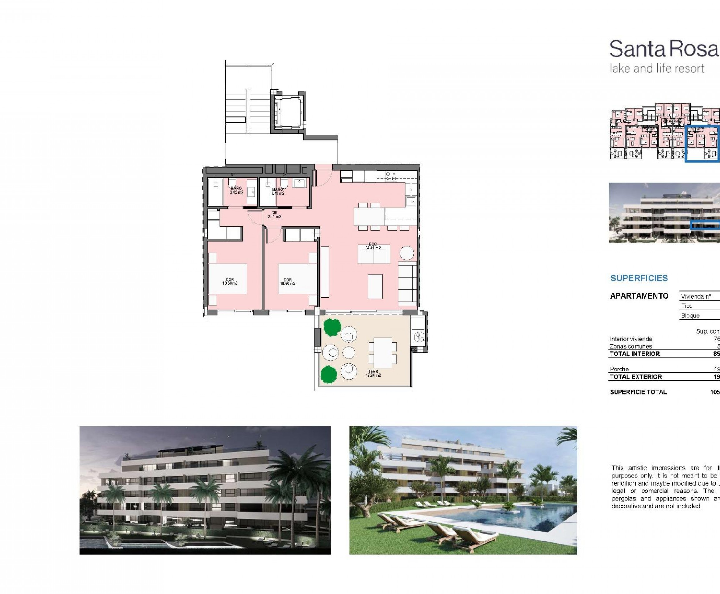 Nueva construcción  - Apartment - Torre Pacheco - Santa Rosalia Lake And Life Resort