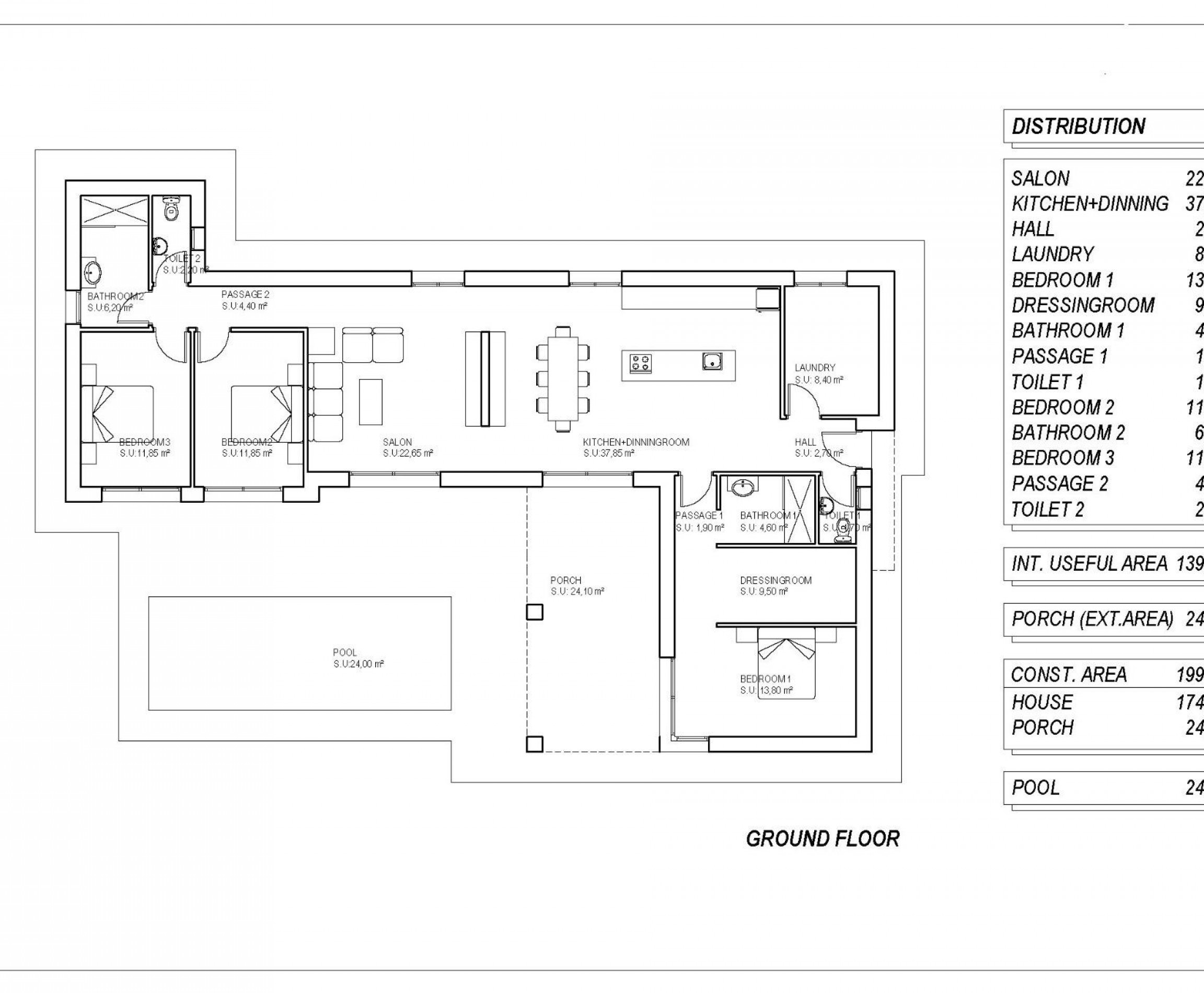 New Build - Villa - Pinoso - Campo