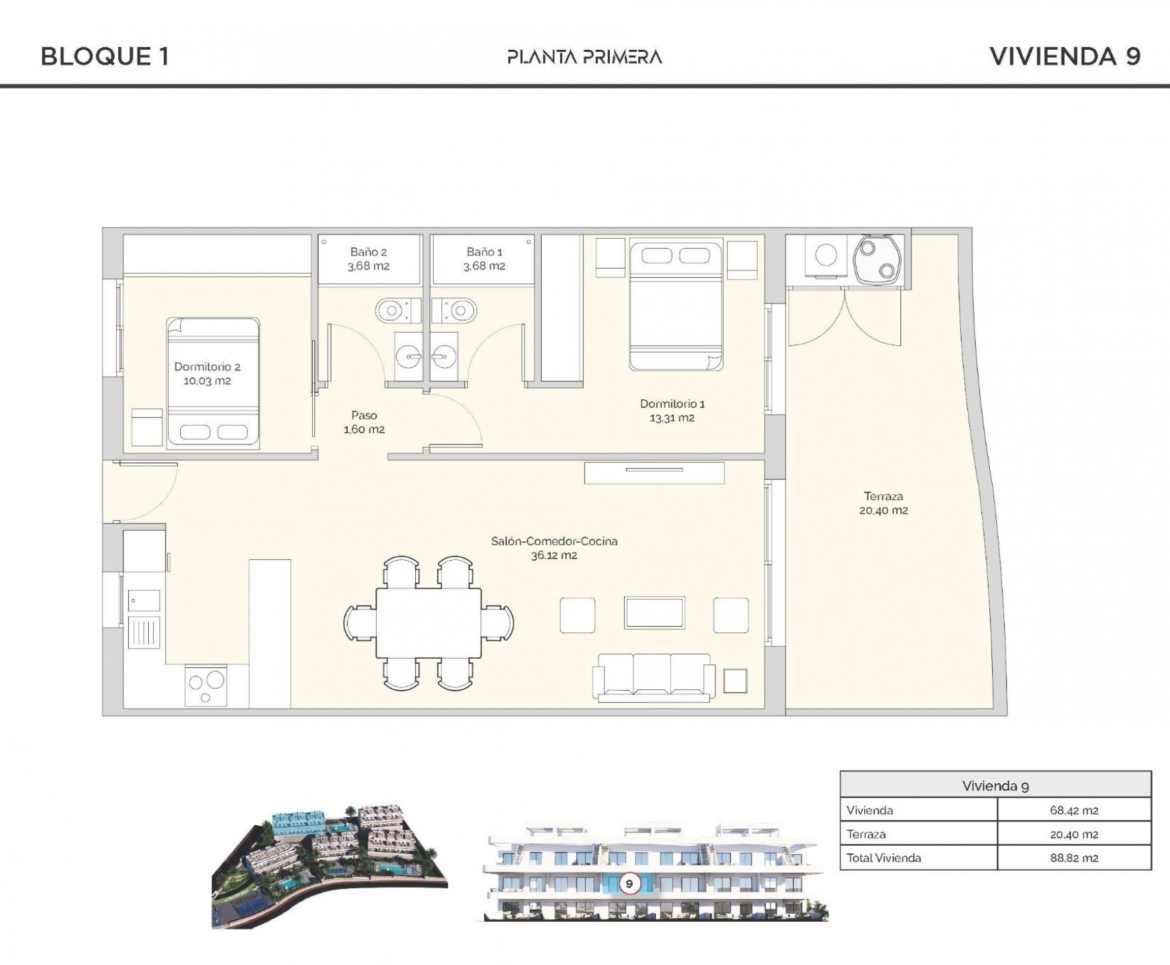 Nueva construcción  - Apartment - Finestrat - Golf piug campana