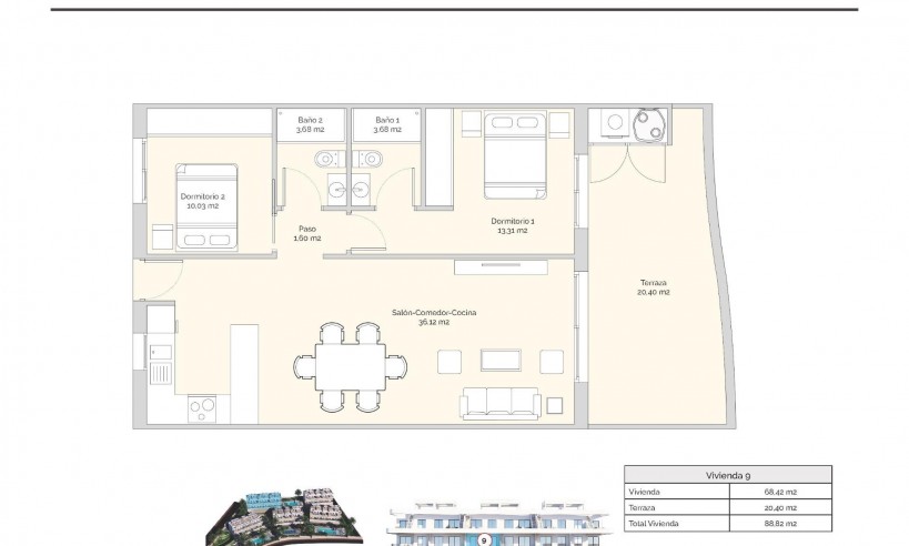 Nueva construcción  - Apartment - Finestrat - Golf piug campana