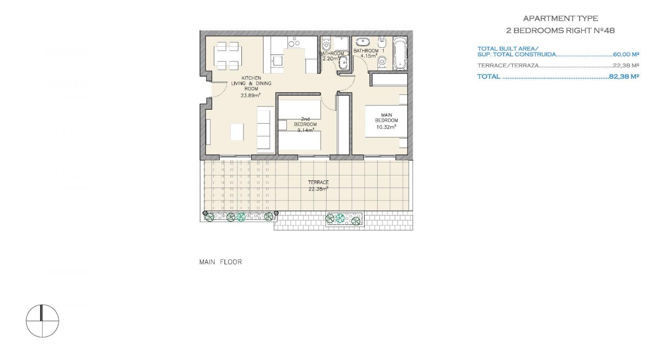 Nueva construcción  - Apartment - Águilas - Collados