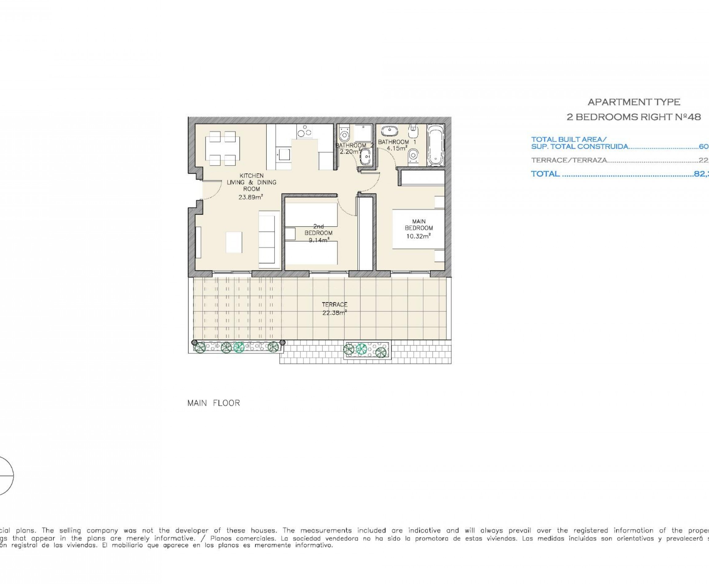 New Build - Apartment - Águilas - Collados