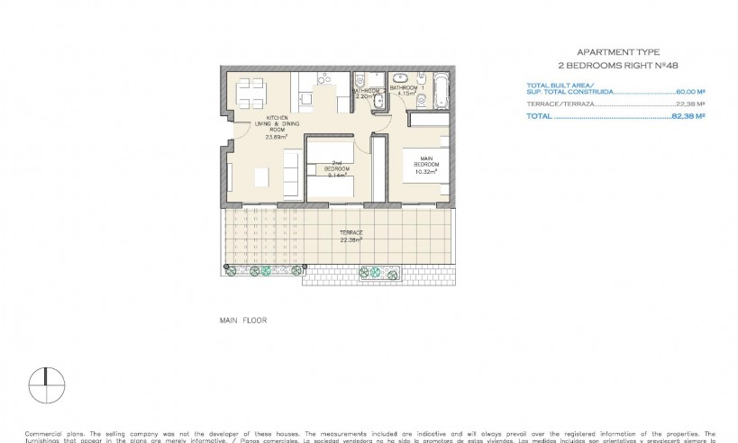 Nueva construcción  - Apartment - Águilas - Collados