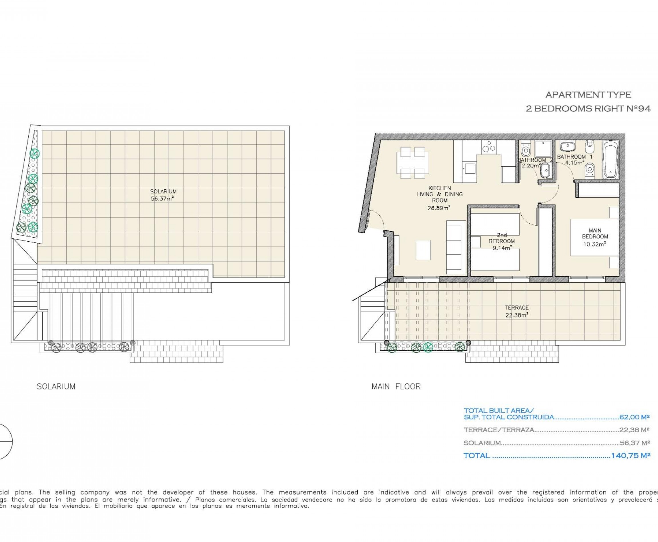 New Build - Penthouse - Águilas - Collados