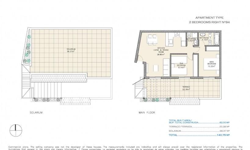 New Build - Penthouse - Águilas - Collados