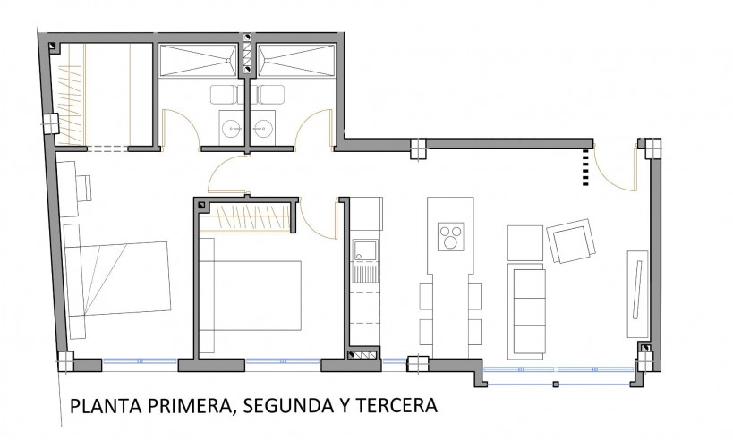 New Build - Apartment - San Pedro del Pinatar - San Pedro de Pinatar