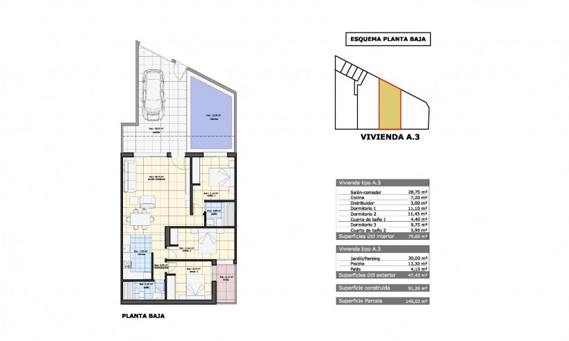 Nueva construcción  - Bungaló - Pilar de la Horadada - pueblo