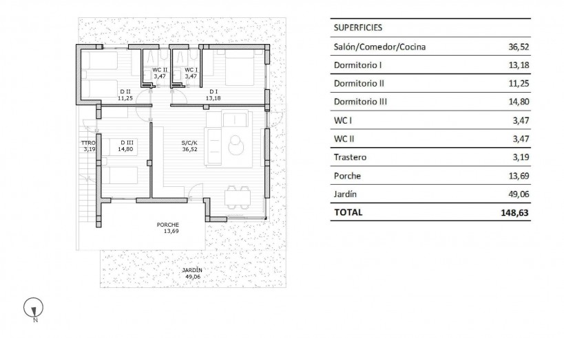 Nueva construcción  - Bungaló - San Miguel de Salinas - Pueblo