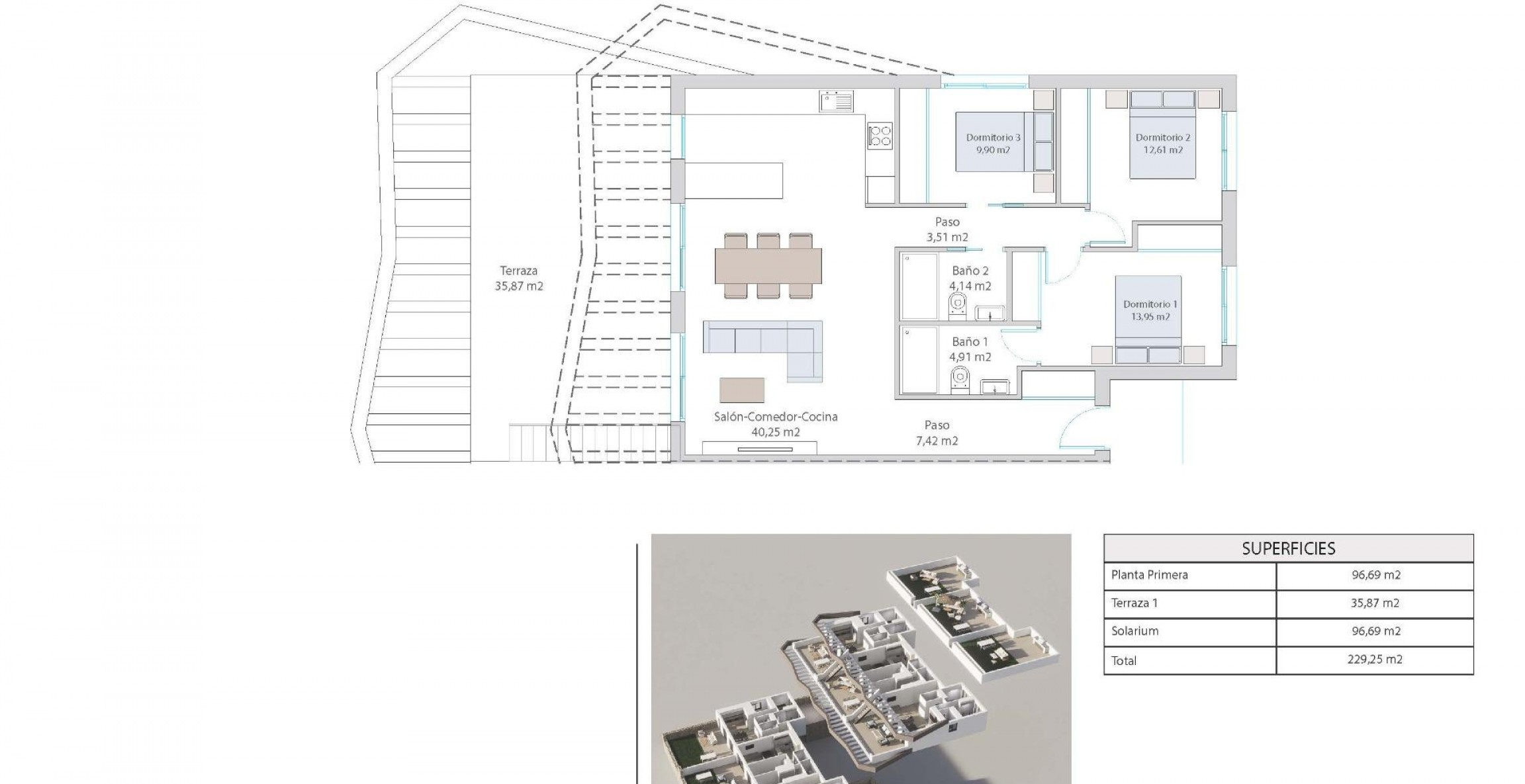 Nybyggnation - Bungalow - Finestrat - Balcón de Finestrat