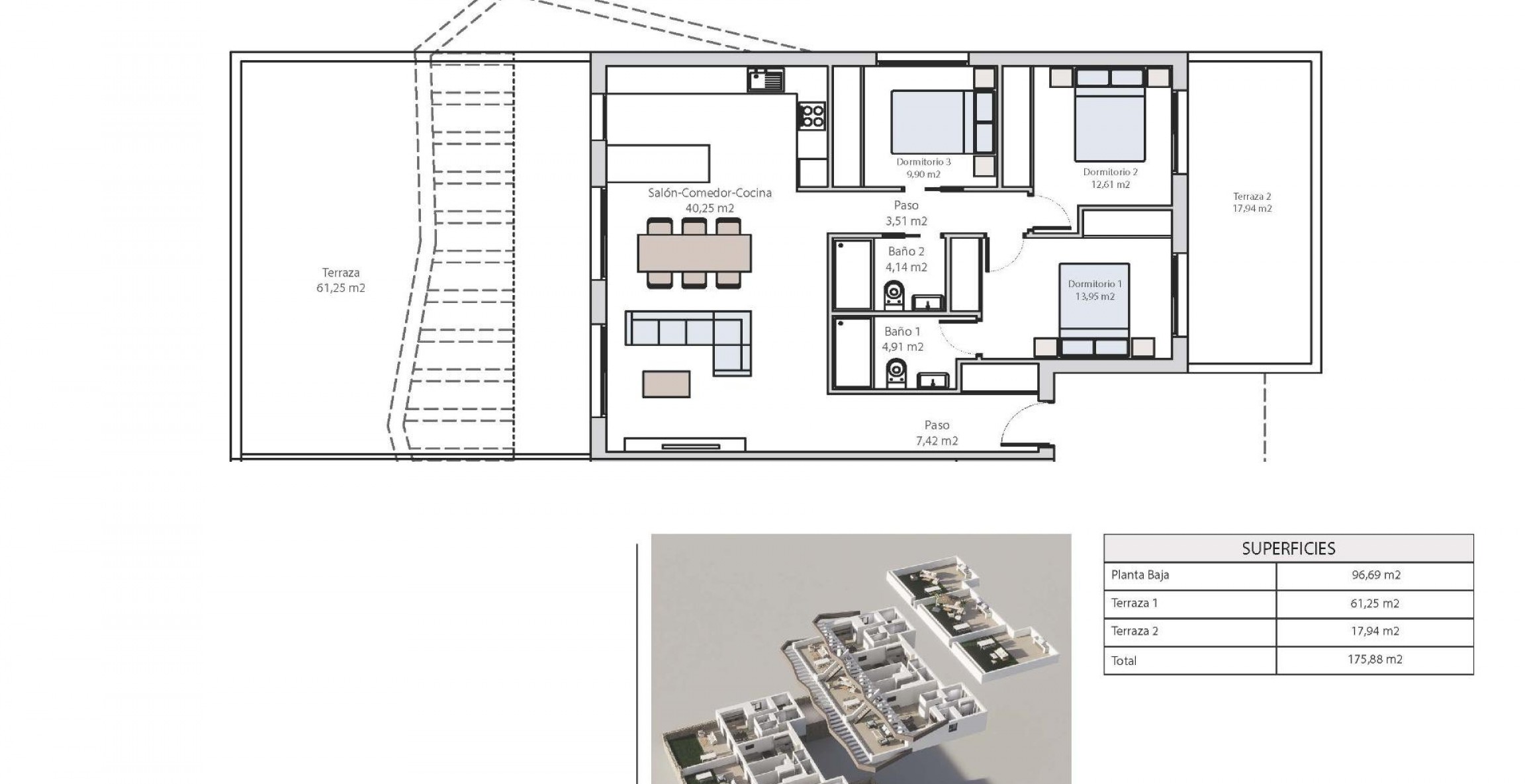 Nybyggnation - Bungalow - Finestrat - Balcón de Finestrat