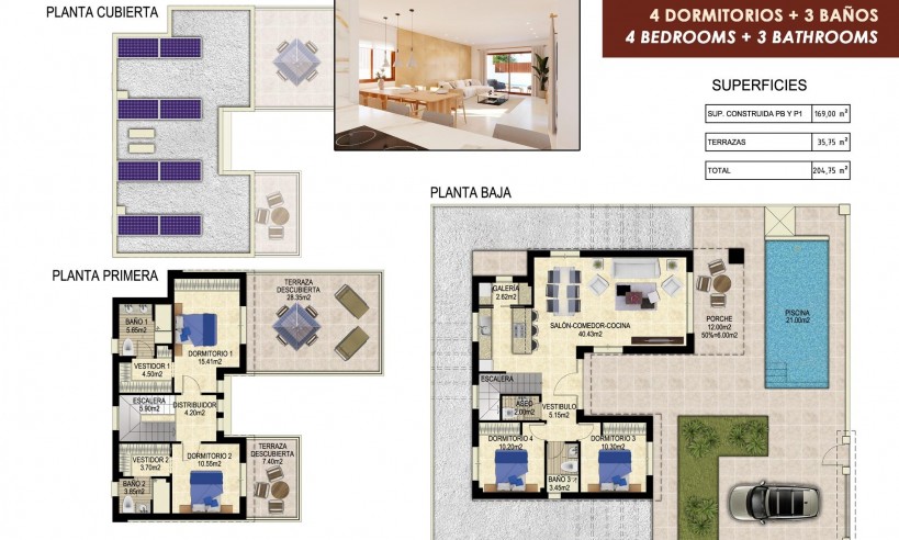 Nueva construcción  - Villa - Orihuela - Vistabella Golf